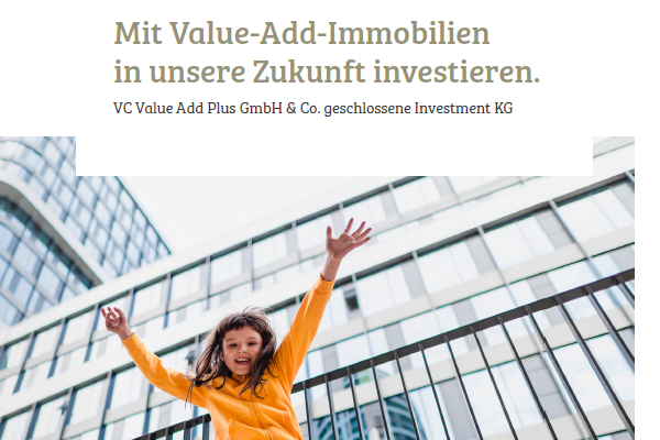 VC Value Add Plus GmbH & Co. geschlossene Investment KG